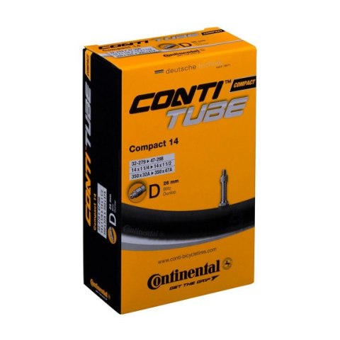 Dętka Continental Compact 14" Dunlop 26mm 32-279/47-298
