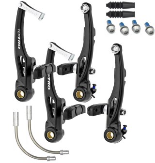 Hamulce V-brake TEKTRO 855 Komplet Czarne