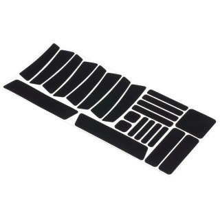 Odblaskowe naklejki ochronne na ramę BBB MultiVis 3M Reflection