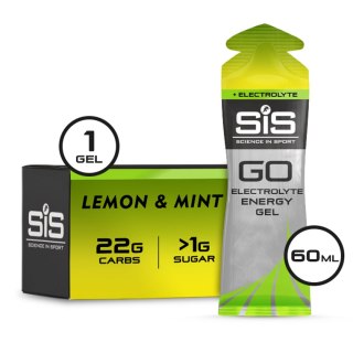 Żel Energetyczny SIS + Elektrolity Cytryna & Mięta 60ml