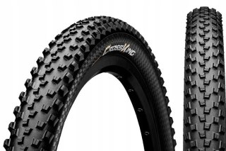 Opona rowerowa Continental cross king 27.5x2.00 czarna drut 650g