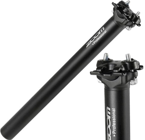 Wspornik siodła ZOOM 30,9x350mm Aluminiowy