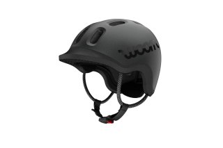 Kask WOOM Kids Charcoal Metallic (S)