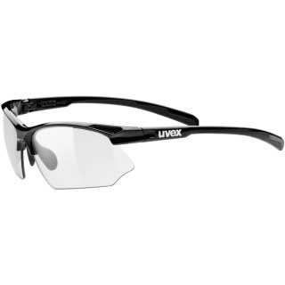Okulary rowerowe UVEX Sportstyle 802 Variomatic czarny