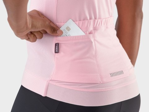 Damska koszulka rowerowa Trek Circuit Różowa (M)