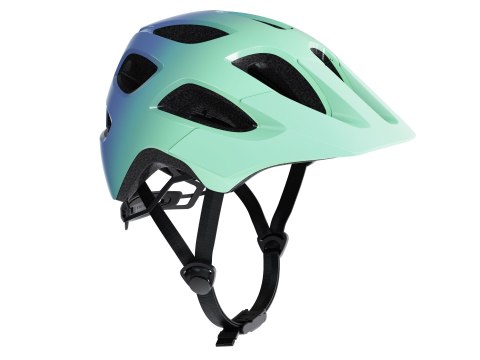 Kask Trek Tyro dla młodzieży Zielony Aloha/Ultra Violet CE