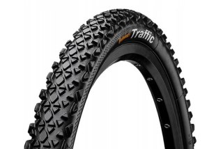 Opona Traffic II 24 x 1.75 Czarna/Reflex Drut 740g