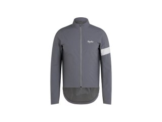 Jacket Rapha 25 Core Rain Men Small Grey/White