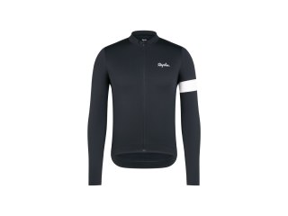 Jersey Rapha 24 Core Thermal Long Sleeve Small Black
