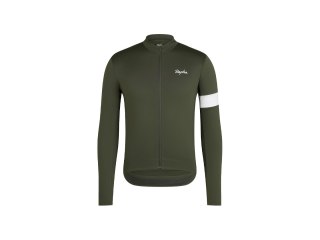 Jersey Rapha 25 Core Thermal LS Large Deep Depths/White