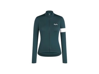 Jersey Rapha 25 Core Thermal LS Women Medium Forest Green