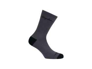 Sock Rapha 25 Merino Medium Dark Grey/Black