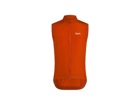 Vest Rapha 25 Core Gilet Men Small Paprika/White