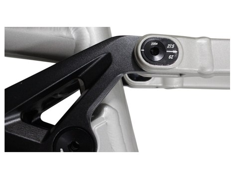 ZESTAW RAMY ROWERU ALPINE TRAIL SREBRNY/CZARNY 29" XL