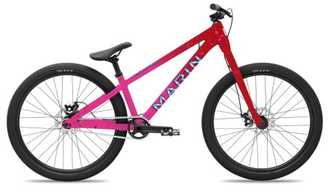 ROWER MARIN ALCATRAZ JR 24X11 CZERWONY/RÓŻOWY XS