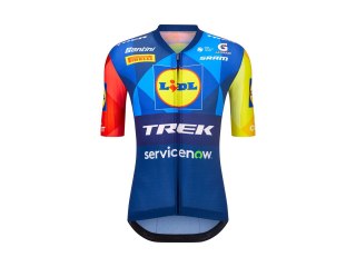 Jersey Santini Trek Team X-Large Blue/Yellow