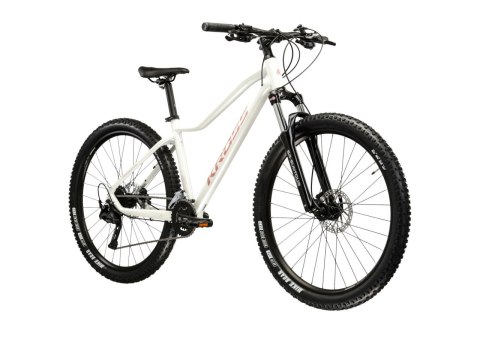 Kross Lea 5.0 27,5" Biały Różowy Połysk 2026 (XS)
