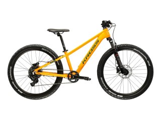 Kross Level JR. 4.0 24" Pomarańczowy Zielony Połysk 2026