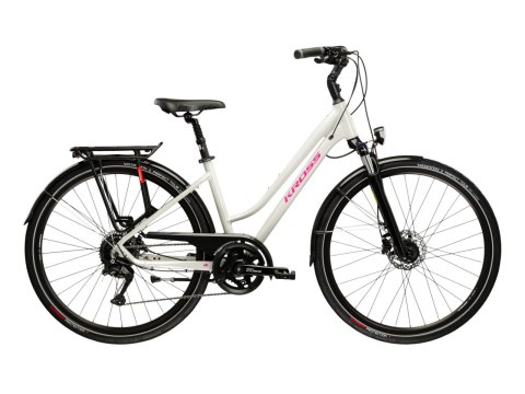 Kross Trans 5.0 Damski Szary Różowy Połysk 2026 (M)