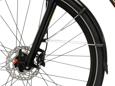 Kross Trans 5.0 Męski Brązowy Srebrny Połysk 2026 (L)