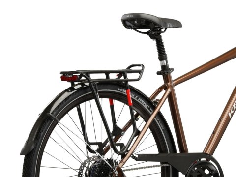 Kross Trans 5.0 Męski Brązowy Srebrny Połysk 2026 (L)