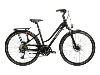 Kross Trans 7.0 Damski Czarny Różowy Połysk 2026 (L)