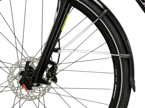 Kross Trans 7.0 Damski Czarny Różowy Połysk 2026 (L)