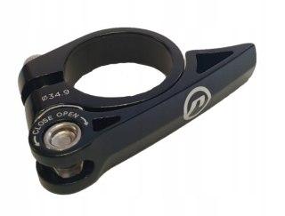 Obejma z zaciskiem ACCENT mimośr. x-country 34.9mm, czarna