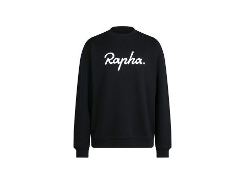 Shirt Rapha Logo Heavyweight Sweatshirt Medium Black/White