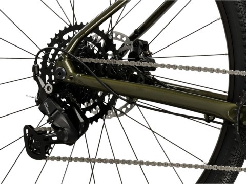 Kross Esker 1.0 FL Zielony Grafitowy Połysk 2026 (XS)
