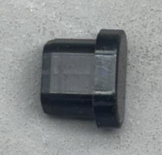 Części elektryczne e-Bike WATERPROOF SILICONE PLUG FOR TY0704 MALE 6.8MM BLK