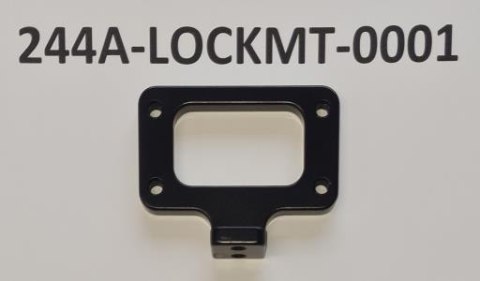 Części elektryczne e-Bike Lock Mount Bracket Alloy BLK WO/Lock