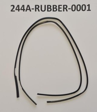 Części elektryczne e-Bike Rubber For Battery Cover L/R BLK