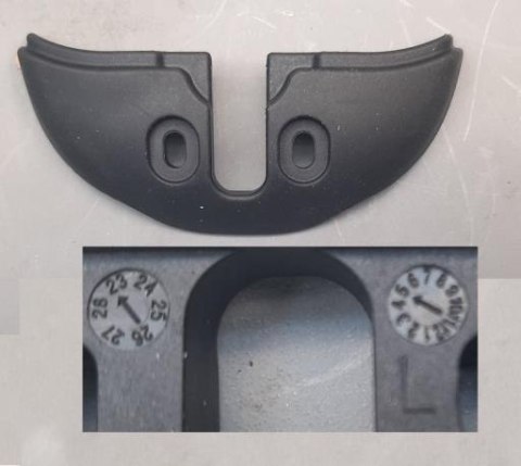 Elementy ochronne na ramę Fork bumper MY24 FATHOM/LURRA E+ Small Size