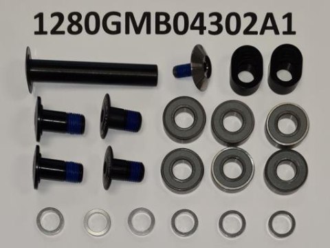 Elementy zawieszenia GMB043 ROCK ARM BOLT JY001C(M.BLK)(8+10+11) W/Flip chip