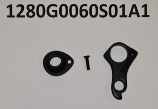 Hak przerzutki tylnej A6061 THRU-TYPE AND BLK OB