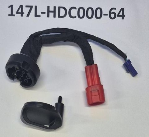 Przewód elektryczny ON BOARD CHARGE CABLE/DISCHARGE CABLE/7 PIN/BLK ALUMINUM HANDLE/CABLE 100MM/G-SYSTEM/V1167