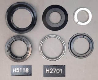 Stery NO.55R 57SC/44.6 SEAL BEARING 28.6 62 BLACK 39.8 72 BLACK 10.8 WITH TOP COVER 6.1 ALLOY ANODIZE SAND BLACK BLACK WITH CROW