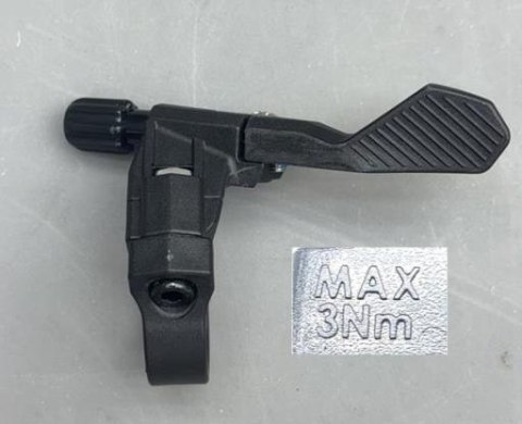 Sztyca CONTACT SWITCH CORE LEVER BLK W/BOLT W/BRACKET WO/CABLE