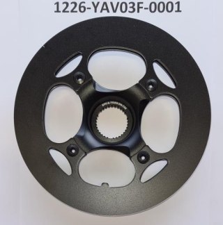 Tarcza mechanizmu EP01A YAV03-DG(P202NW)-CXX 46T 9Spd CL:52 Steel BLK W/CHAIN DISC