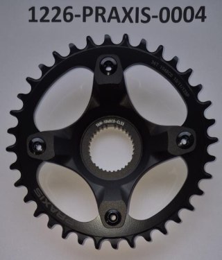 Tarcza mechanizmu PRAXIS SPIDER FOR PW-X3 BCD:104 CL:55 PRAXIS N.W. CHAIN RING 36T 10-12S STEEL BLACK