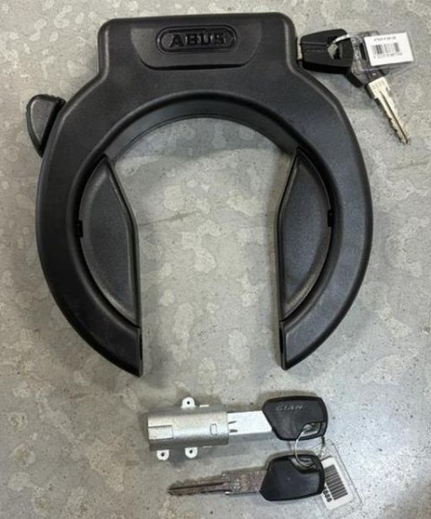 Zabezpieczenie 4750X NR W/battery lock (right-release) W/Locking Mechanism W/BLK ABUS KEY