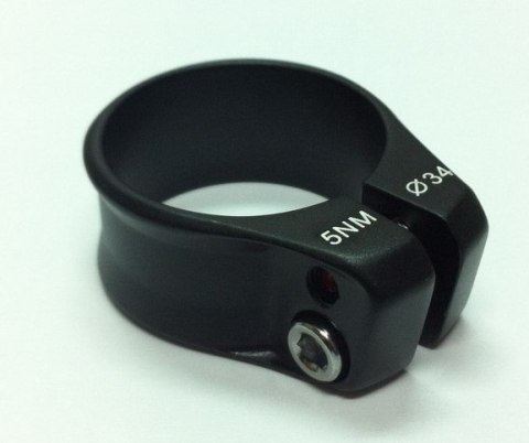 Zacisk siodła CL-GANTH 34XH20 6061-T6 BLK ANOD(JY001C))+M5X2PC CRMO CP BOLT