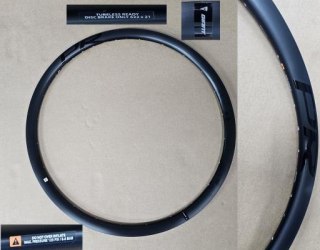 Obręcz aluminiowa PR1(GL30) Disc 700C F 14GX24H(8+16) FV W:21MM H:30MM BLKK W/MY26 PR1 DECAL
