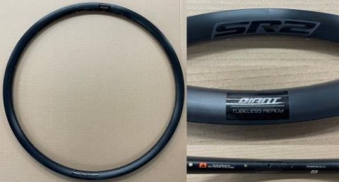 Obręcz aluminiowa S-R2 Disc (25D22) 700Cx24H FV BLK W/MY21 S-R2 Disc Decal