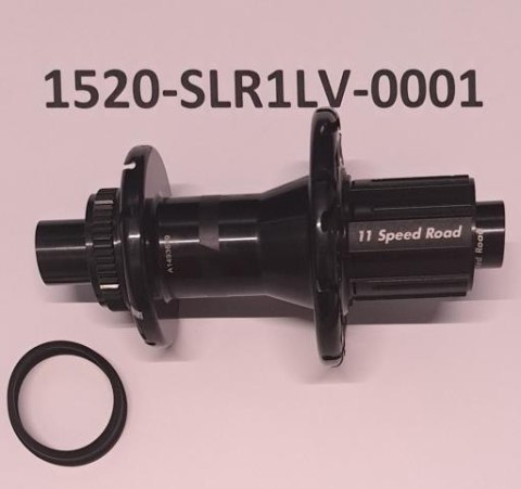 Piasta tylna LV2DBR 24HX142/Ø12mm BLK DB CL WO/Thru Axle W/MY21 GIANT LOGO