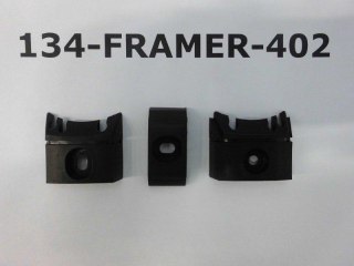Elementy ochronne na ramę DOWN TUBE CABLE HOLDER(A+B+C) BLK (REVOLT)