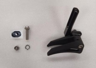 Prowadnica łańcucha CH-EX-FD-MED CHAIN GUIDE, AL6061, BLK, FOR BRAZED-ON W/M6X1.0X4L+M5X0.8X20L BOLT