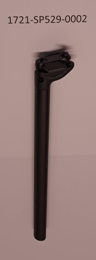 Sztyca SP-2056 D-FUSE 30.2/25.2X380 AL BLK W/LASER SCALE LINE
