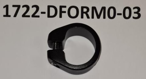 Zacisk siodła D-Fuse Seat Clamp DFSC01 A6061-T6 BLK(JY001A) w/2pcs M5x0.8x18L CRMO Bolts